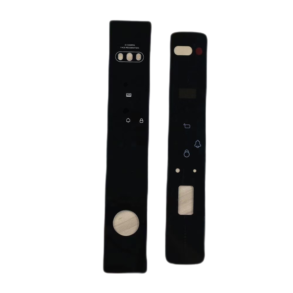 Hot bending tempered glass Door lock panel